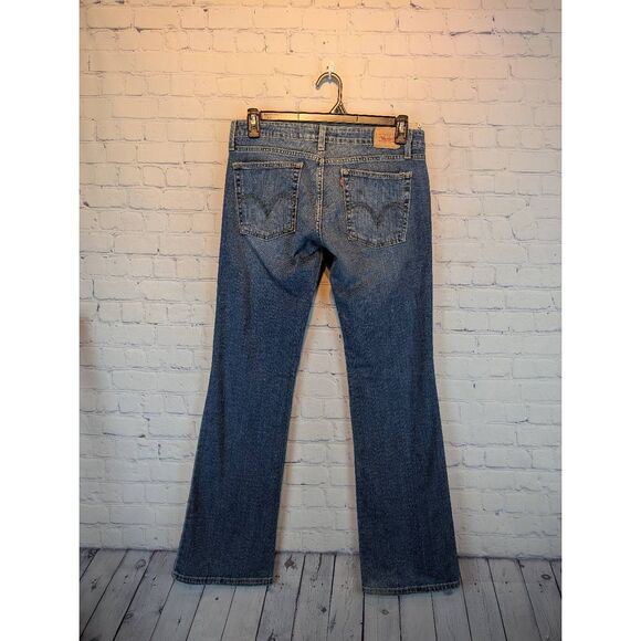 Levi's 524 super low boot cut jeans size 11 long - Picture 2 of 4